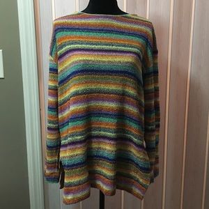 🦋 Missoni Baggy Multicolor stripe sweater